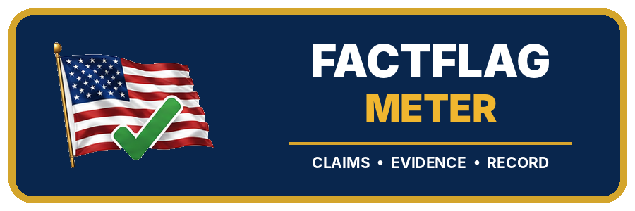 FactFlag truth meter scale